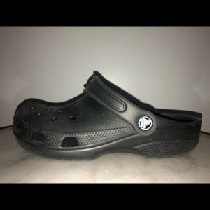 Black crocs